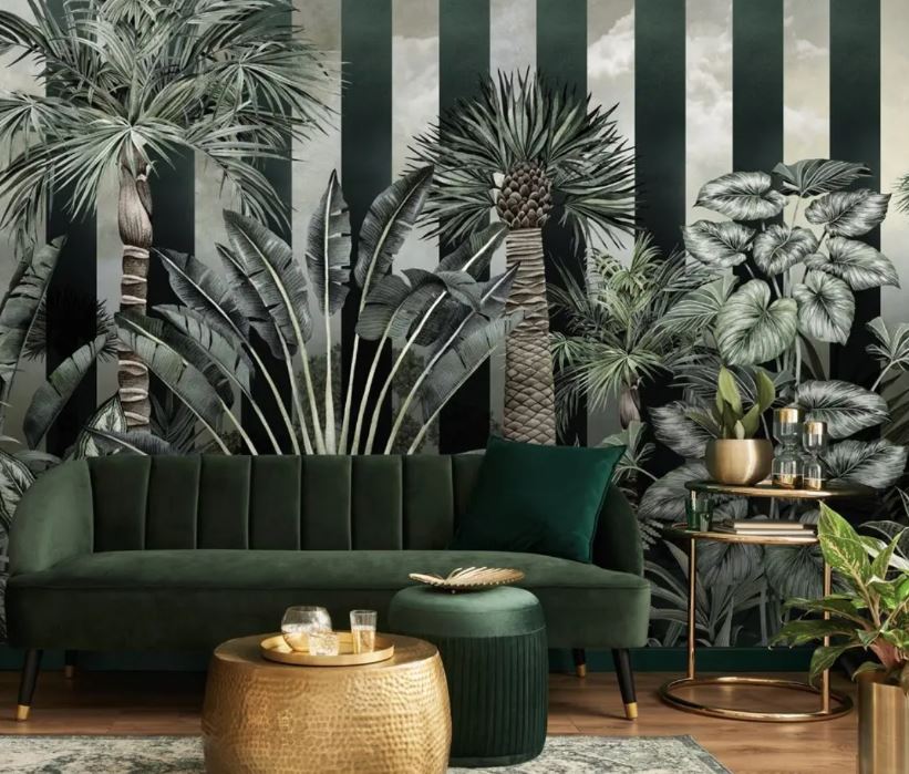 Humid Jungle Wallpaper Collection | Dark Green