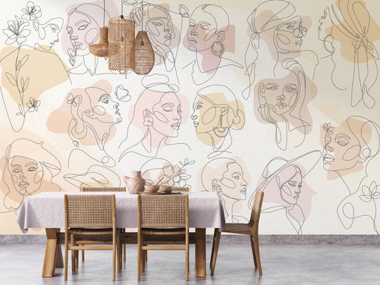 Boho Chic Wallpaper Collection I Faces Around Me