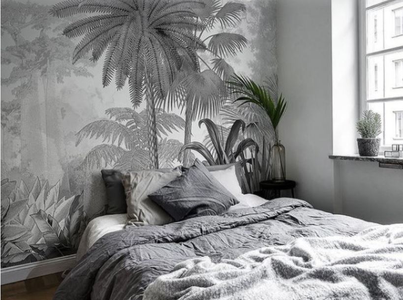 Humid Jungle Wallpaper Collection | Greyish Paradise